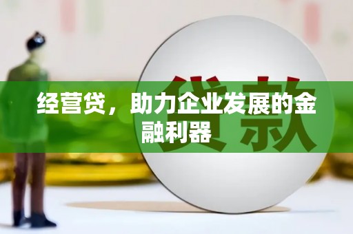 潮安经营贷，助力企业发展的金融利器