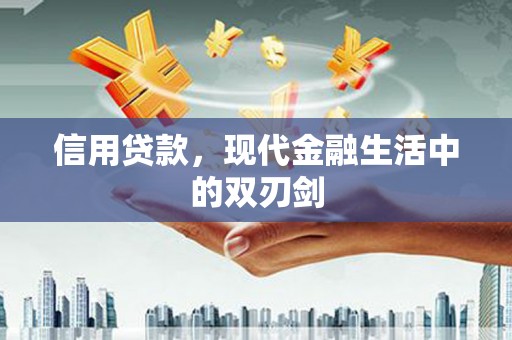 潮安信用贷款，现代金融生活中的双刃剑