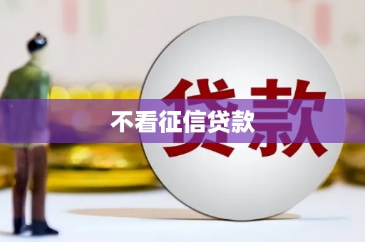 潮安不看征信贷款