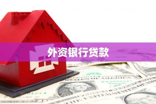 潮安外资银行贷款