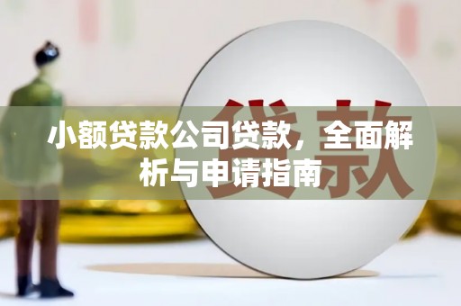 潮安小额贷款公司贷款，全面解析与申请指南
