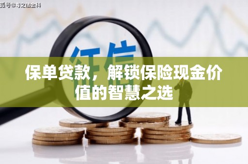 潮安保单贷款，解锁保险现金价值的智慧之选