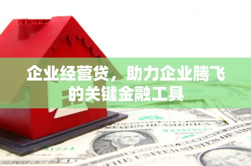 潮安企业经营贷，助力企业腾飞的关键金融工具