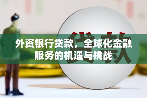 潮安外资银行贷款，全球化金融服务的机遇与挑战