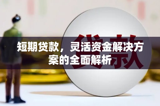 潮安短期贷款，灵活资金解决方案的全面解析