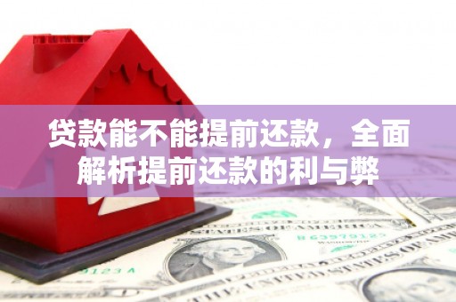 潮安贷款能不能提前还款，全面解析提前还款的利与弊