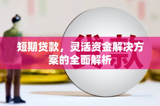 潮安短期贷款，灵活资金解决方案的全面解析