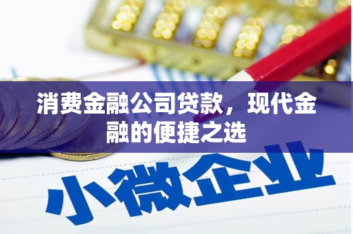 潮安消费金融公司贷款，现代金融的便捷之选
