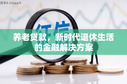 潮安养老贷款，新时代退休生活的金融解决方案
