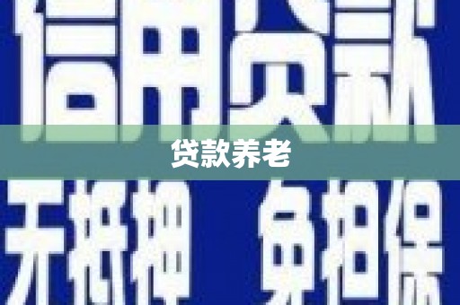 潮安贷款养老