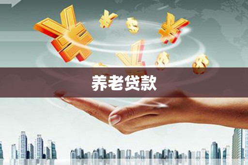潮安养老贷款