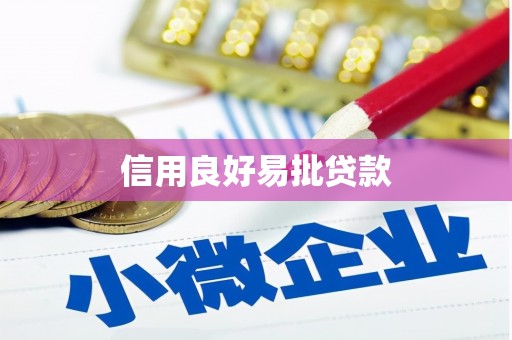 潮安信用良好易批贷款