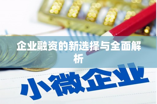潮安企业融资的新选择与全面解析