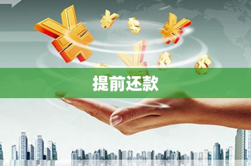 潮安提前还款