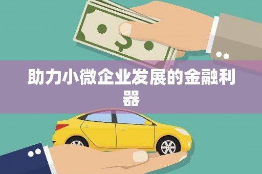 潮安助力小微企业发展的金融利器