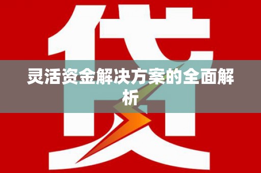 潮安灵活资金解决方案的全面解析